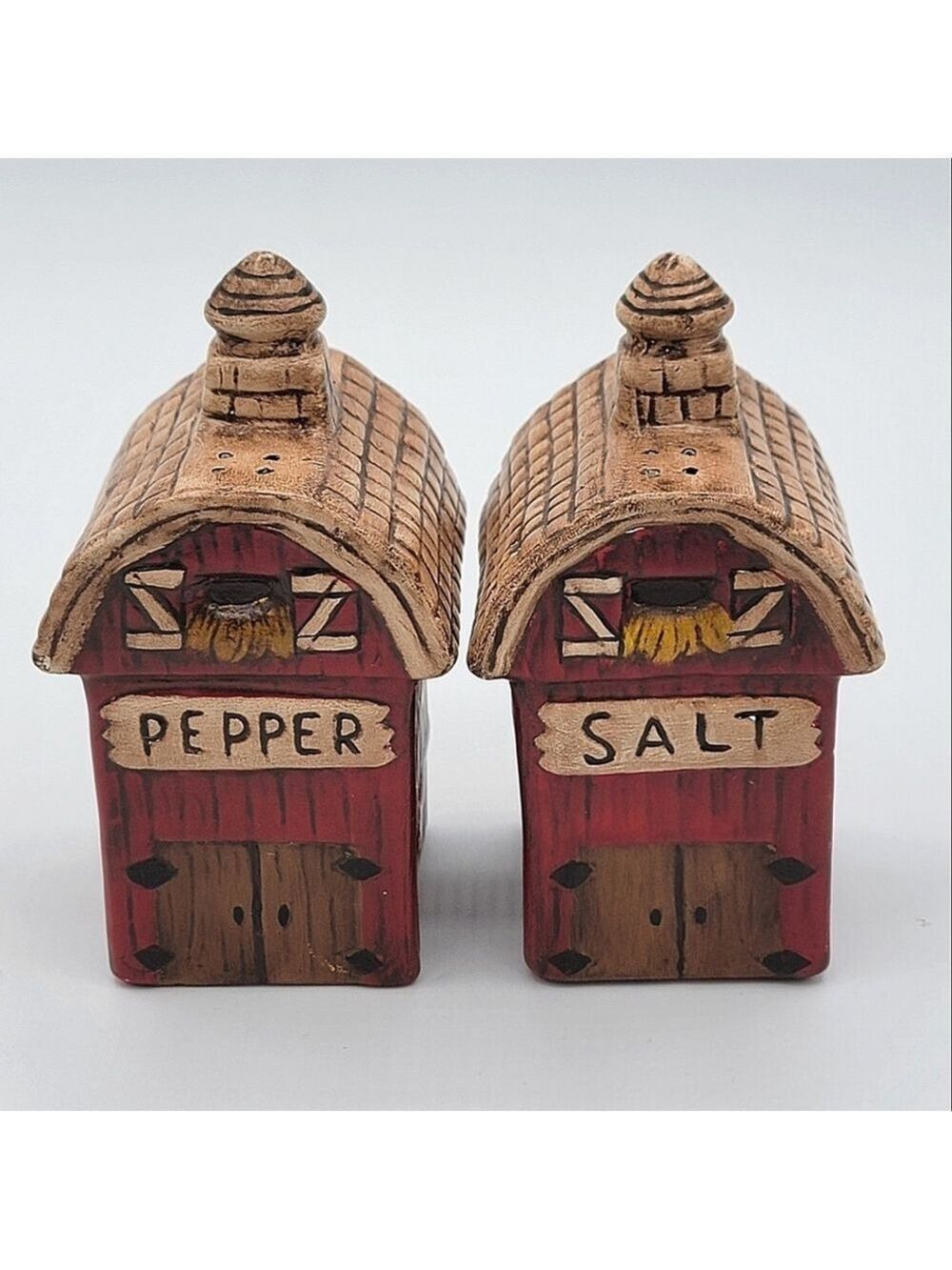 Red Barn Salt and Pepper Shakers #3069